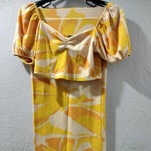 ZARA -M-ZARA CROP TOP SND PENCIL SKIRT SET